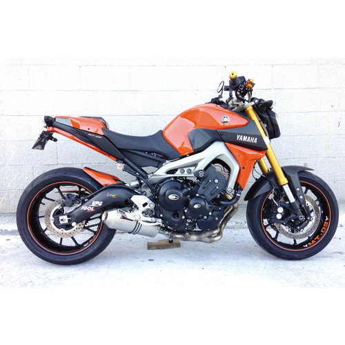 Takkoni Komplette Abgasanlage YAMAHA MT-09 & XSR 900 (Euro3 + 4)