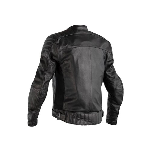 RST RST Fusion Airbag Jas Leer Zwart Heren