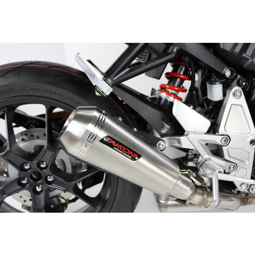 Takkoni Complete exhaust system stainless steel Yamaha MT-09, XSR 900 (Select color)