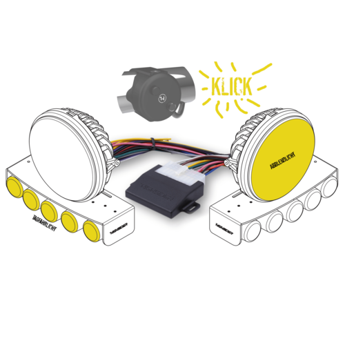 Highsider E-Box DRL Touch, voor DRL-omschakeling met een drukknop