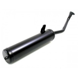 Uitlaat Vespa SI Mix 25km 23.5mm Zwart