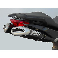 Schalldämpfer hinten PENTA APRILIA SL 750 Shiver, Alu schwarz