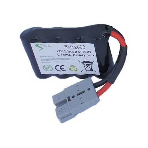Solise Lithium Battery Module Kit CCA120 12V 2,3 AH