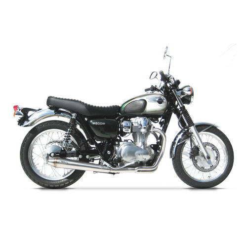 Zard Echappement Kawasaki W 800 Tapered Round Full Kit 2-1