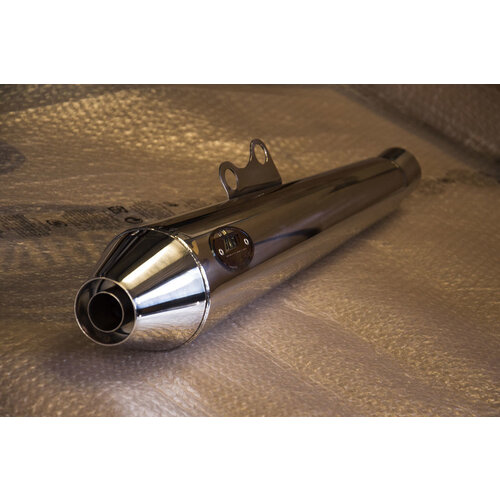 Zard Exhaust System Kawasaki W 800 Tapered Round Full Kit 2-1