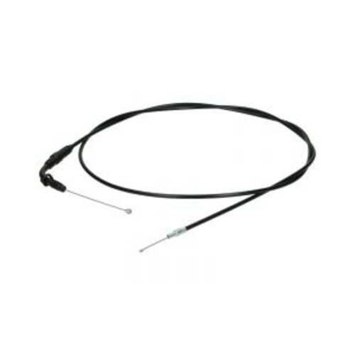 Supertec Throttle cable Zundapp + 15cm Black