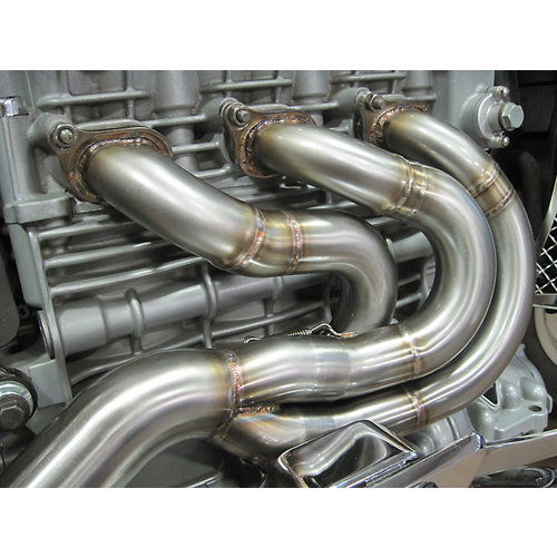 Zard Auspuffanlage Triumph Roadster / Rocket 3, 05-11, rostfrei, konisch rund, E-markiert