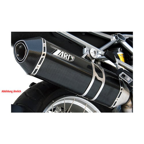 Zard PENTA-Auspuff BMW R 1200 GS, 13-, Titan, 2-1, Slip-On, E-Markiert