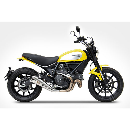 Zard Echappement Special Edition Ducati Scambler 800, 17-, Inox, slip on, E-Marked, Euro 4