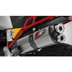 Moto Guzzi V85 TT, Bj. 2019-, Slip on 2-1, E-Markiert