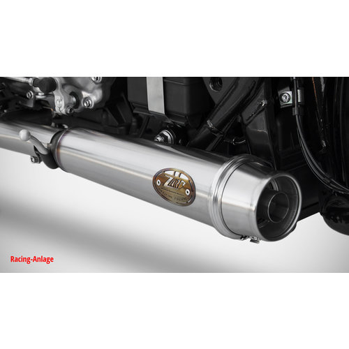 Zard Triumph Bobber Short, slip on 2-2, RACING