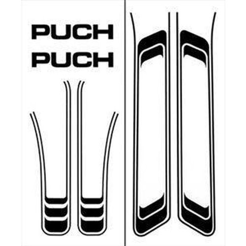 Falco Stickerset Puch Maxi Set PVC (Selecteer Kleur)