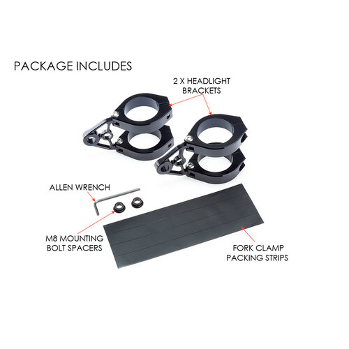 Luxe Koplamp Steunen / Lamporen "Corto"