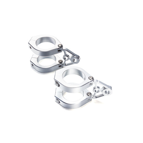 Luxurious Headlight Brackets "Corto Polished"