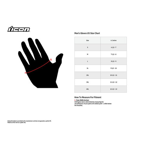 ICON Airform Gloves Black