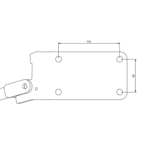 RMR BMW K SERIES side stand on the right