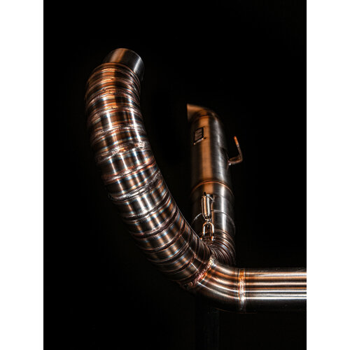 MAD Exhaust BMW R-Serie Bobber Slashcut Exhaust System