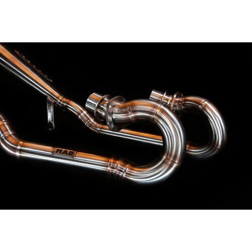 MAD Exhaust Honda CX/GL Scrambler 2in2 Exhaust system