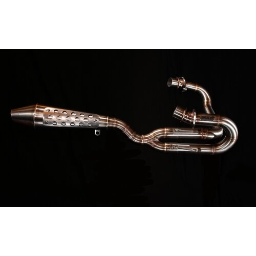 MAD Exhaust Honda CX/GL Scrambler 2in1 Auspuffanlage