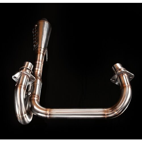 MAD Exhaust Système d'échappement Honda CX/GL Scrambler 2en1