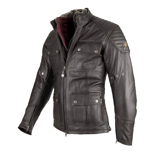 By City Legend II leren jack - bruin