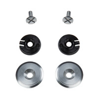 Roadster helm hardware kit - zilver