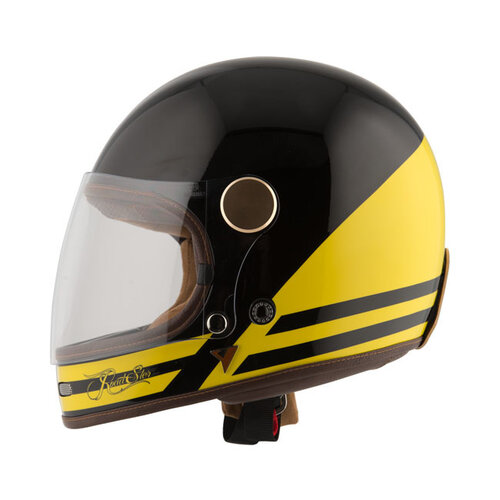 By City Roadster II Helm - gelb / schwarz