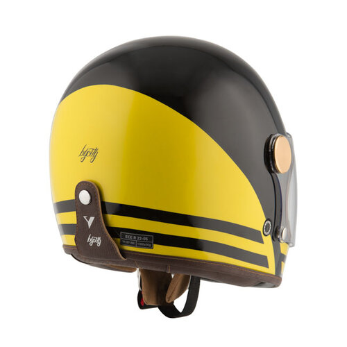 By City Roadster II helm - geel / zwart