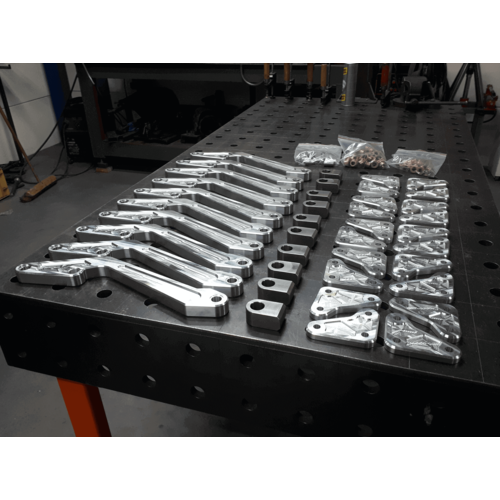 Wimoto BMW K-Series Achterbrug / Pro-link Vering Kit Zwart