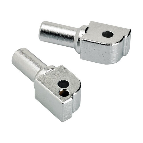 Biltwell Voetsteunbeugel Passagier – Chroom