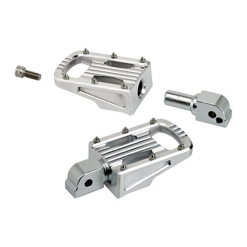 Biltwell Punisher Passagiers Voetsteunen – Gepolijst