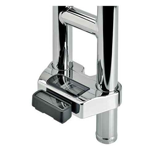 Biltwell Digital Softail Dash Panel Housing- Chrome