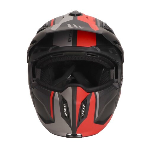 MT Helmets Casque Streetfighter SV Twin Matt Red-(Choose Size)