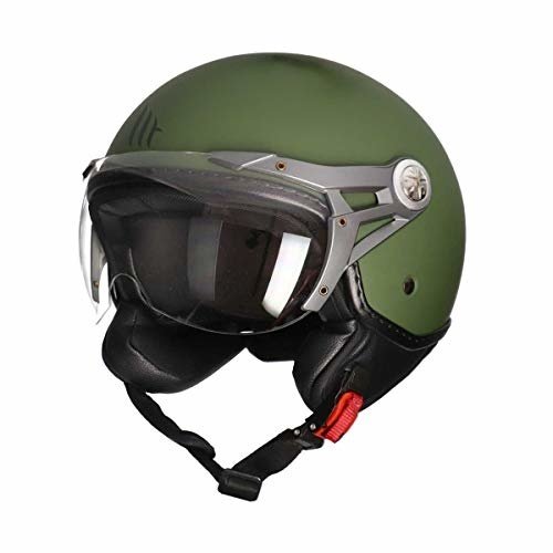 MT Helmets Casque Soul Retro Mat – Vert