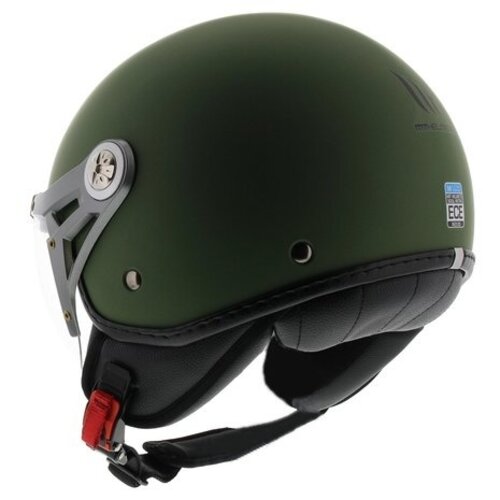 MT Helmets Casque Soul Retro Mat – Vert