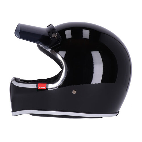 Roeg Peruna 2.0 Midnight Helm - Metallic-Schwarz