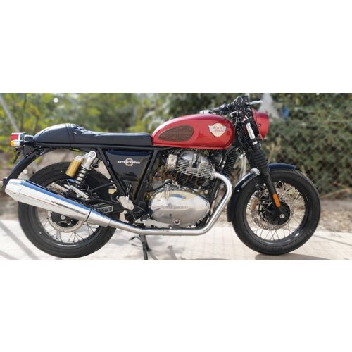Royal Enfield Interceptor et Continental Cafe Racer Seat Two Seater Sous-châssis d'origine (choisir le style)