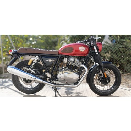 Royal Enfield Interceptor und Continental Scrambler Seat Zweisitzer Original-Hilfsrahmen (Stil auswählen)