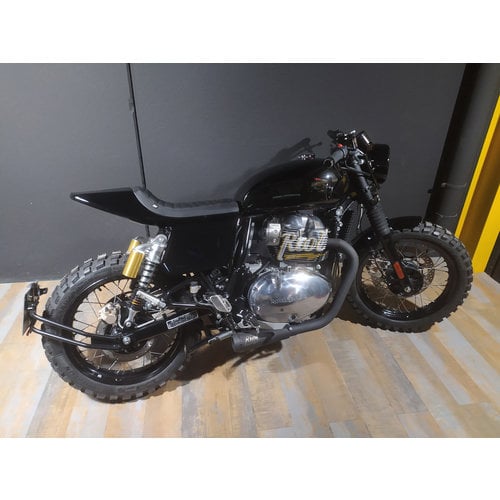 Royal Enfield Interceptor et Continental Flat Track Seat (choisir le style)