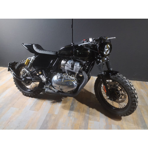 Royal Enfield Interceptor et Continental Flat Track Seat (choisir le style)