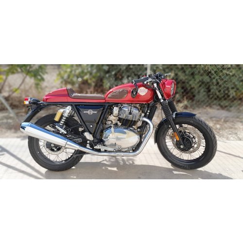 Royal Enfield Interceptor Cafe Racer Tank Protectors (choose style)