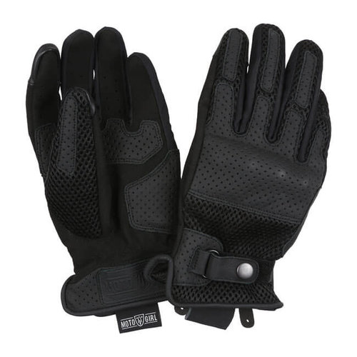 Motogirl Gants d'été - Noir