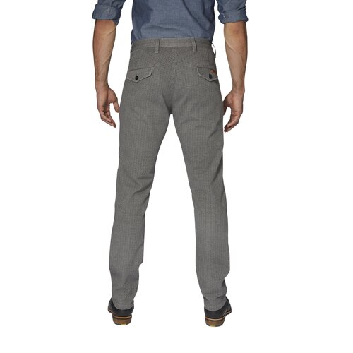 The Rokker Company Tweed Chino Tapered Slim - Grijs