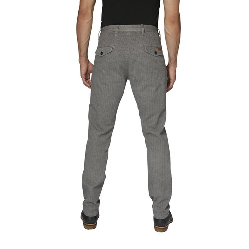 The Rokker Company Tweed Chino Tapered Slim - Grijs