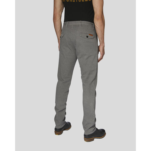 The Rokker Company Tweed Chino Tapered Slim - Grijs