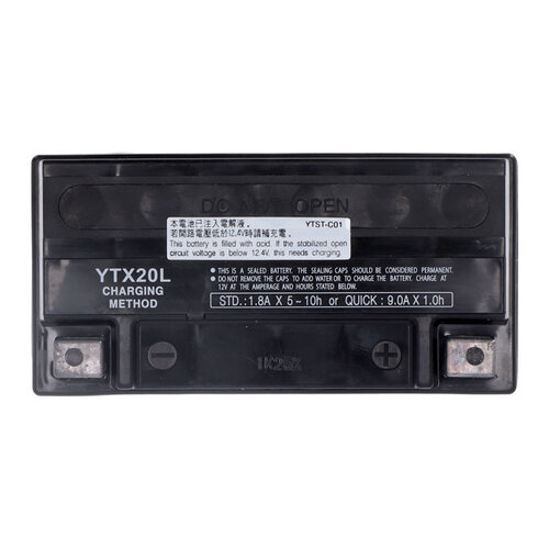 Yuasa AGM Battery YTX20L-WC | Honda/Indian/Kawasaki/Triumph/Yamaha