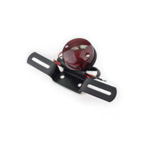 Cafe Tail Light with Plate Holder