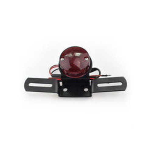 Cafe Tail Light with Plate Holder