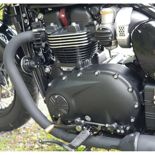 Motone Cache "Union Jack" pour embrayage (couleur au choix)