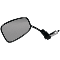 Old school Black Bar End Cafe Racer Mirror
